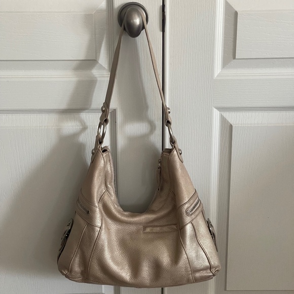 B. Makowsky Leather Handbag - Picture 2 of 12